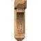 Ekena Millwork Imperial Arts and Crafts Smooth Bracket w/ Offset Brace, Western Red Cedar, 5 1/2"W x 20"D x 20"H BKT0604X20X20IMP03SWR - alternate 4
